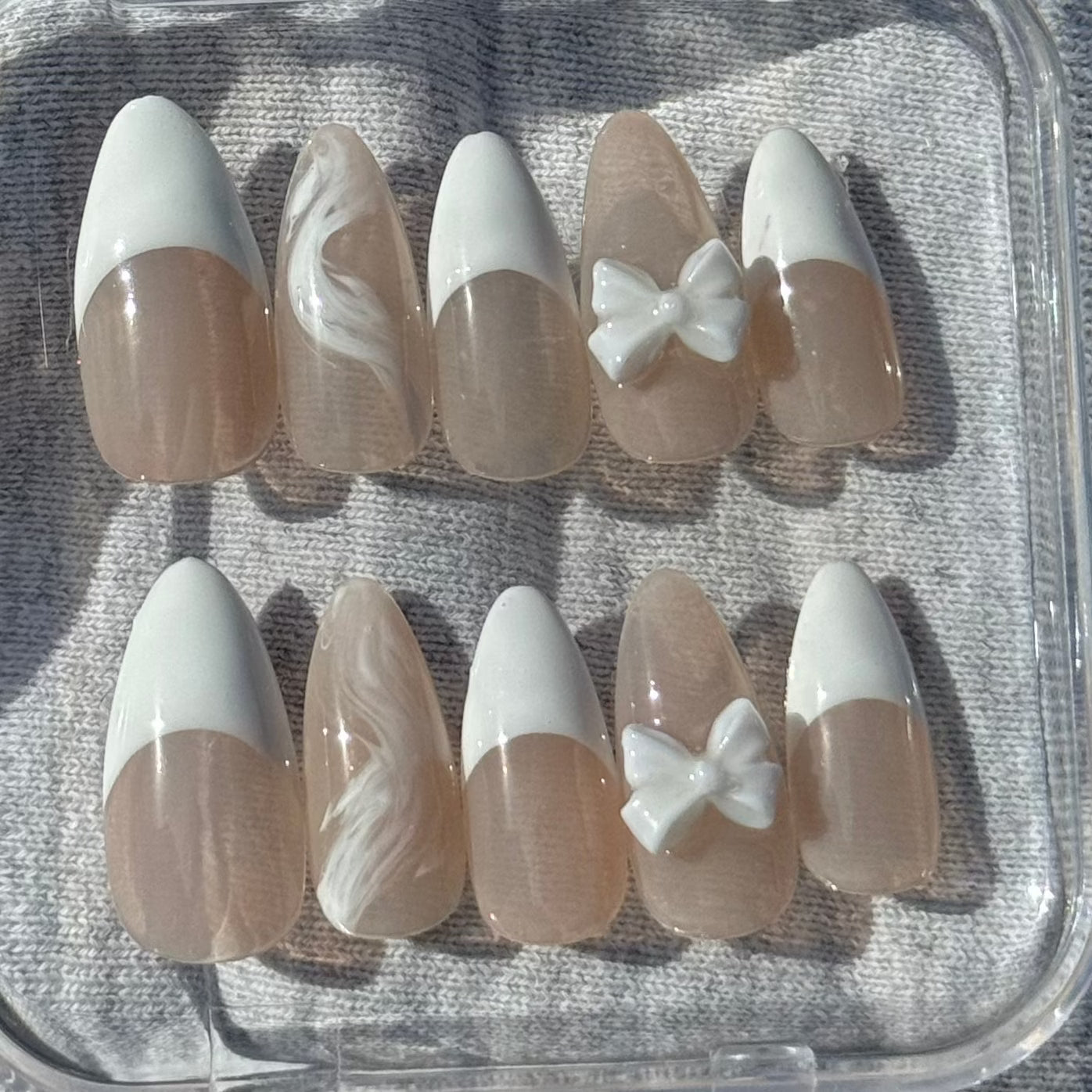 Bow french tip set.